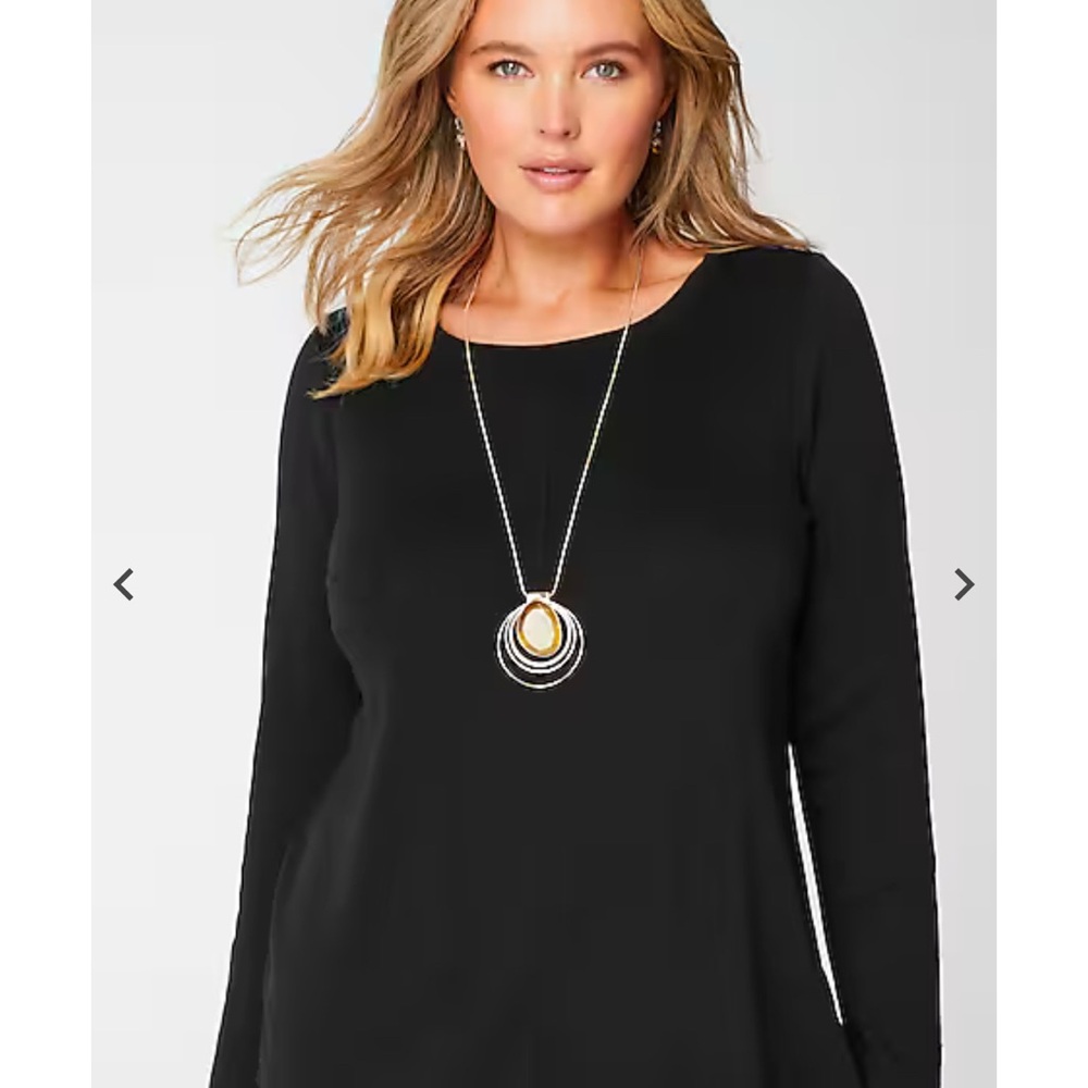 JJill Pima Crew Lomg Sleeve